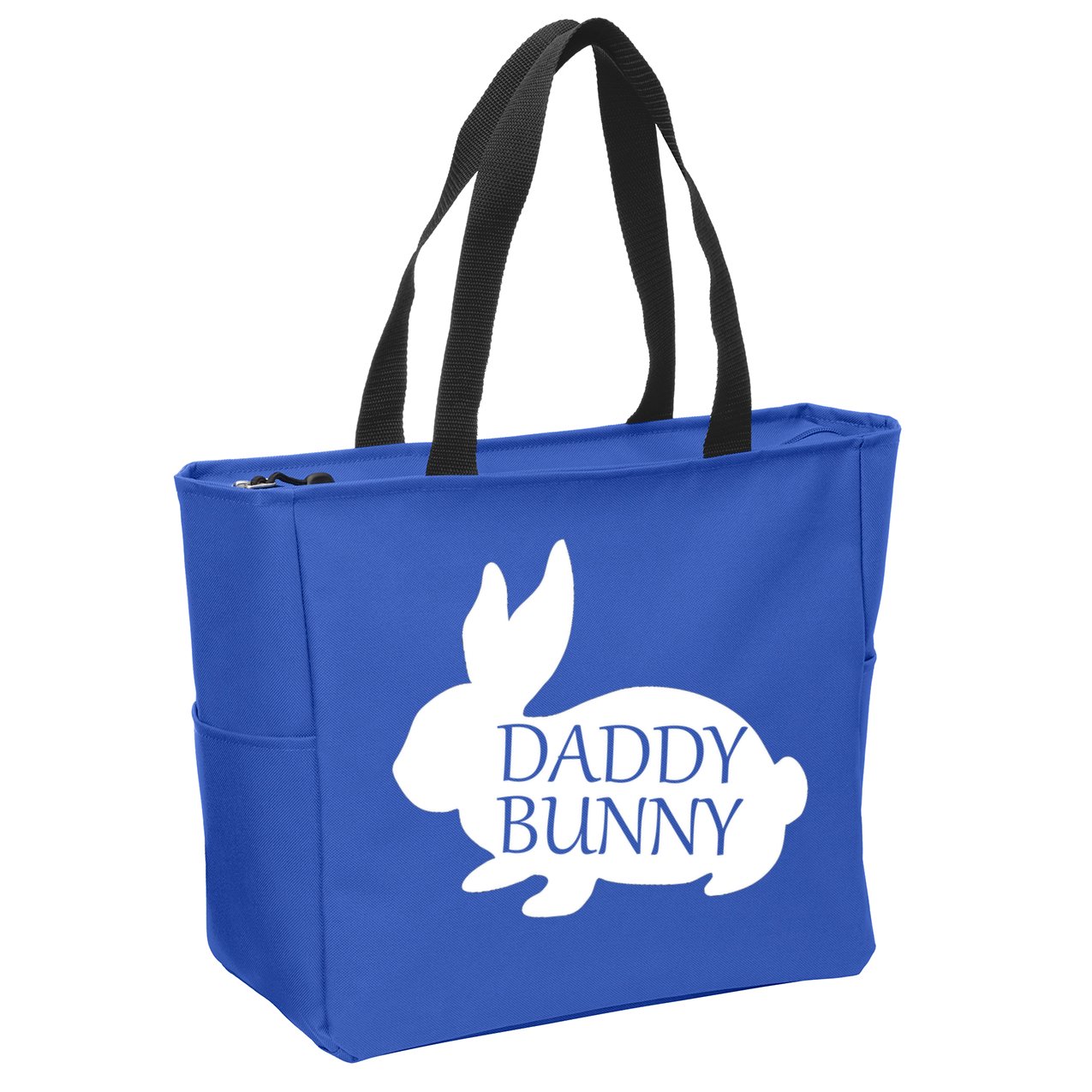 Daddy Bunny Zip Tote Bag