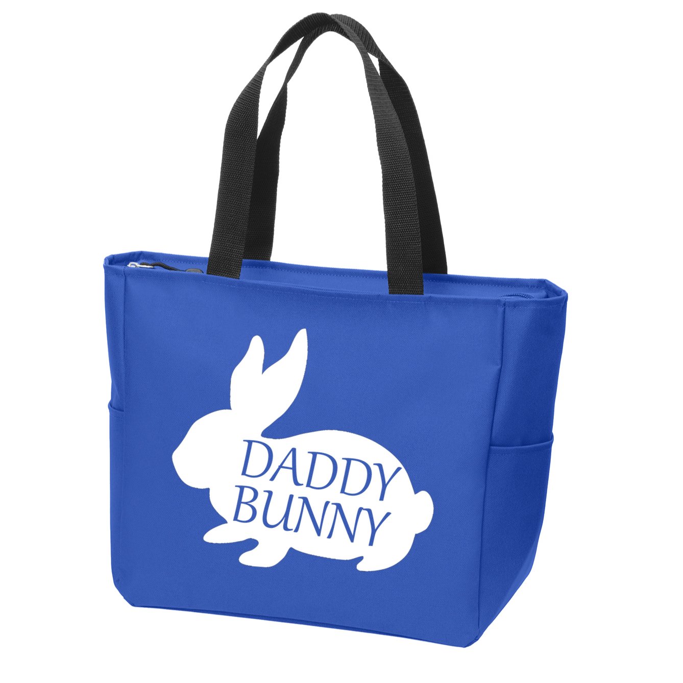 Daddy Bunny Zip Tote Bag