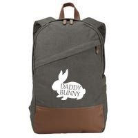Daddy Bunny Cotton Canvas Backpack