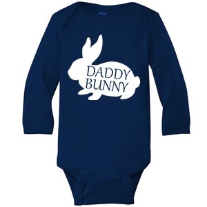 Daddy Bunny Baby Long Sleeve Bodysuit