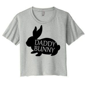 Daddy Bunny Women's Crop Top Tee