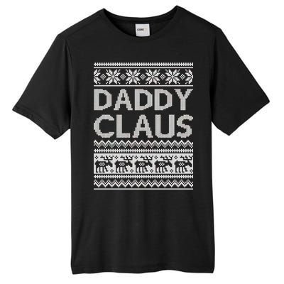 Daddy Claus Ugly Christmas Tall Fusion ChromaSoft Performance T-Shirt