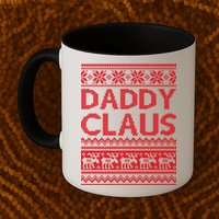 Daddy Claus Ugly Christmas Mug