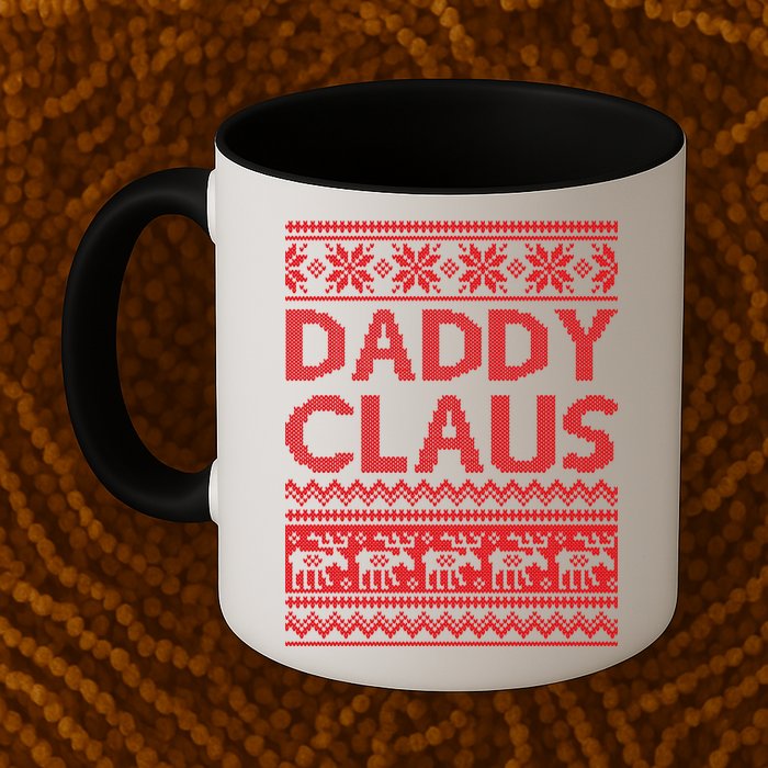 Daddy Claus Ugly Christmas Mug