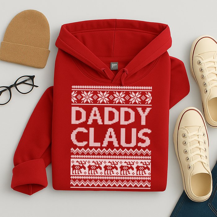 Daddy Claus Ugly Christmas Hoodie