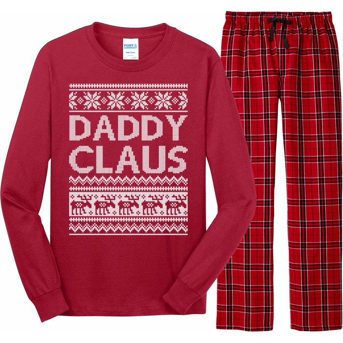 Daddy Claus Ugly Christmas Long Sleeve Pajama Set