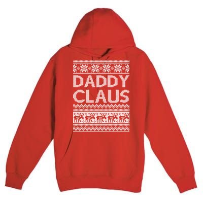 Daddy Claus Ugly Christmas Premium Pullover Hoodie