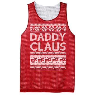 Daddy Claus Ugly Christmas Mesh Reversible Basketball Jersey Tank