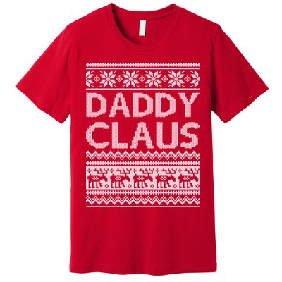 Daddy Claus Ugly Christmas Premium T-Shirt