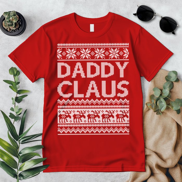 Daddy Claus Ugly Christmas Premium T-Shirt