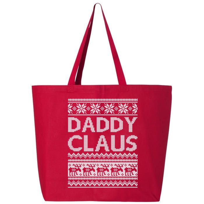 Daddy Claus Ugly Christmas 25L Jumbo Tote