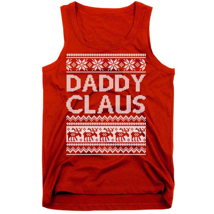 Daddy Claus Ugly Christmas Tank Top