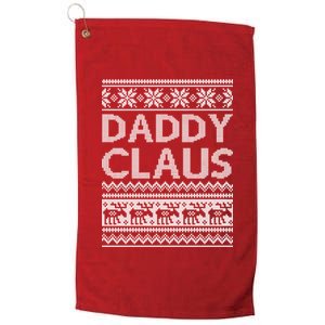 Daddy Claus Ugly Christmas Platinum Collection Golf Towel