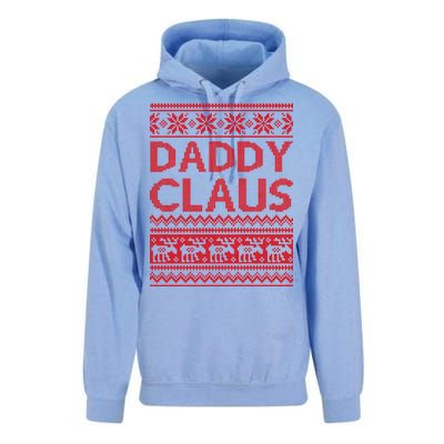 Daddy Claus Ugly Christmas Unisex Surf Hoodie