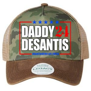 Daddy Desaints Make America Florida Legacy Tie Dye Trucker Hat