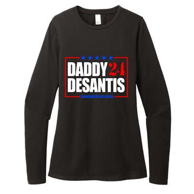 Daddy Desaints Make America Florida Womens CVC Long Sleeve Shirt