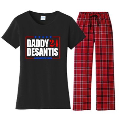 Daddy Desaints Make America Florida Women's Flannel Pajama Set