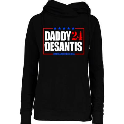 Daddy Desaints Make America Florida Womens Funnel Neck Pullover Hood