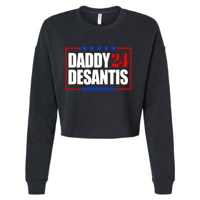 Daddy Desaints Make America Florida Cropped Pullover Crew