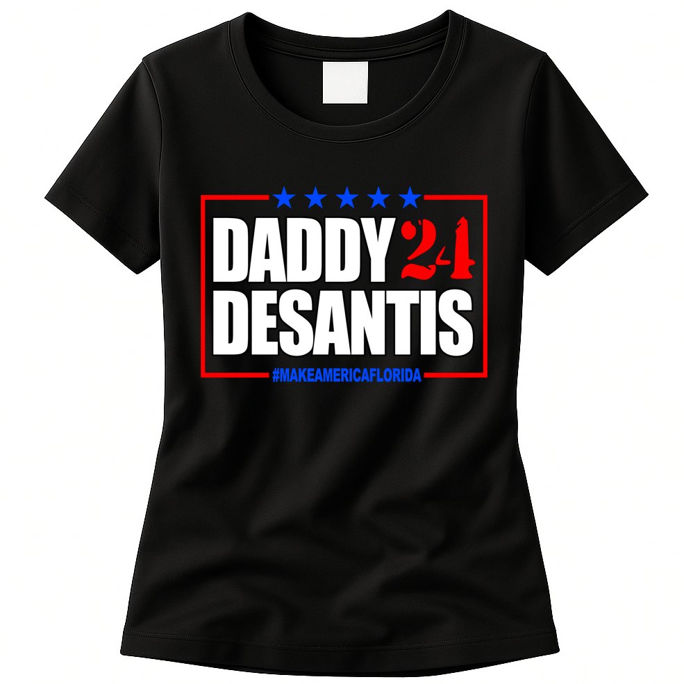 Daddy Desaints Make America Florida Womens T-Shirt