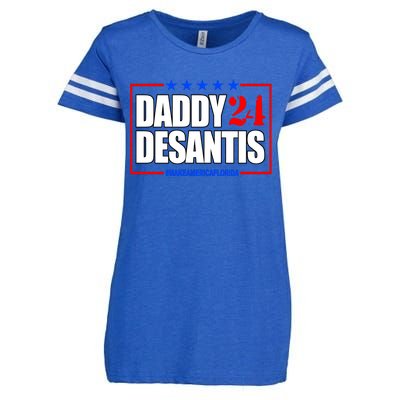 Daddy Desaints Make America Florida Enza Ladies Jersey Football T-Shirt