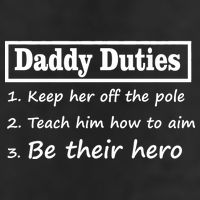 Daddy Duties Be Their Hero Cool Comfort Performance Bucket Hat