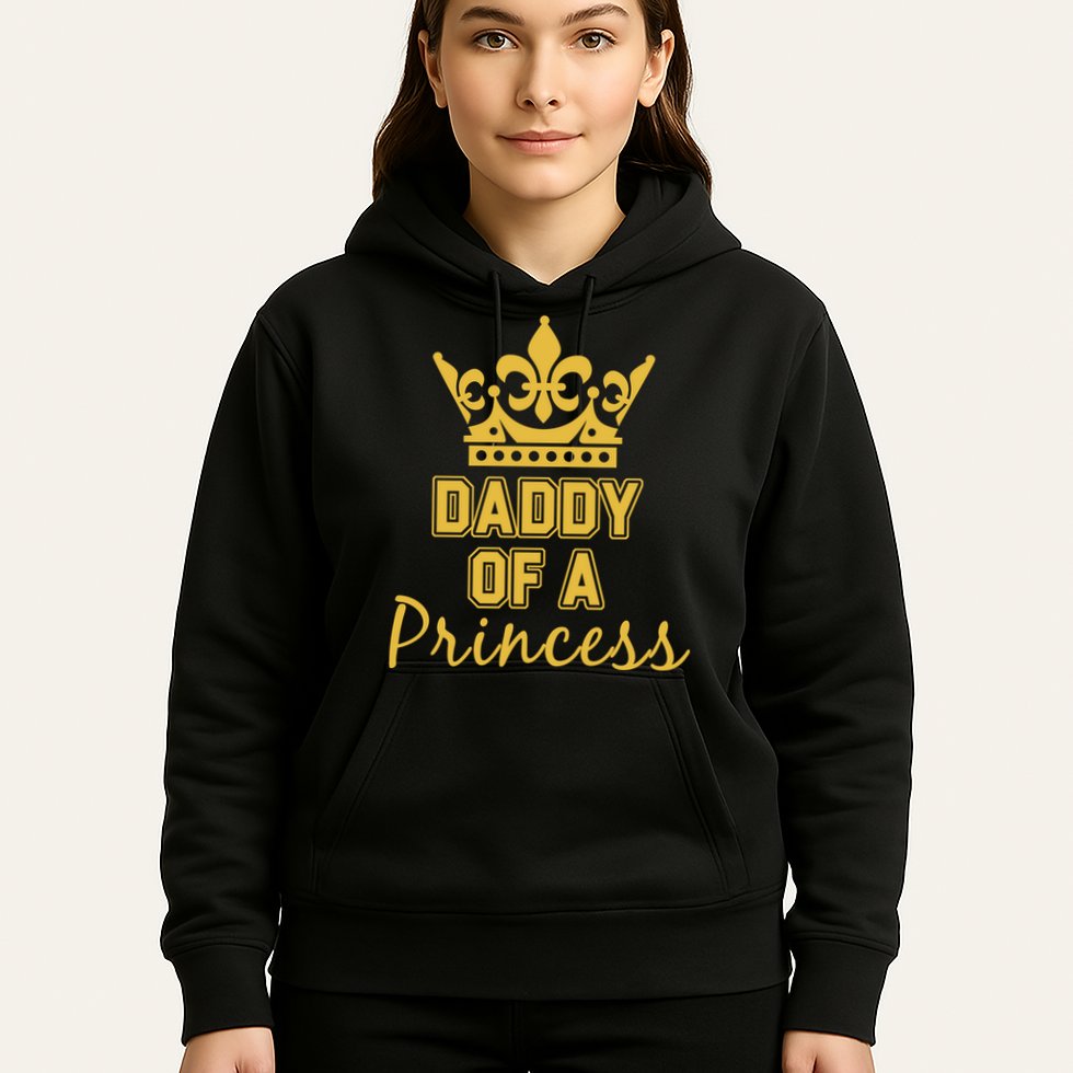 Daddy Of A Princess Family Matching Hoodie