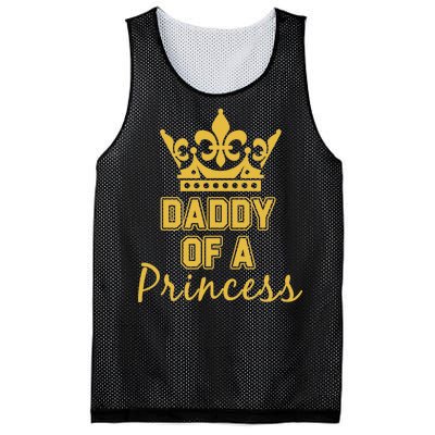 Daddy Of A Princess Family Matching Mesh Reversible Basketball Jersey Tank