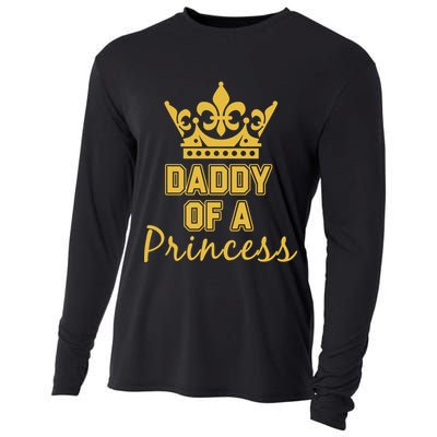 Daddy Of A Princess Family Matching Cooling Performance Long Sleeve Crew