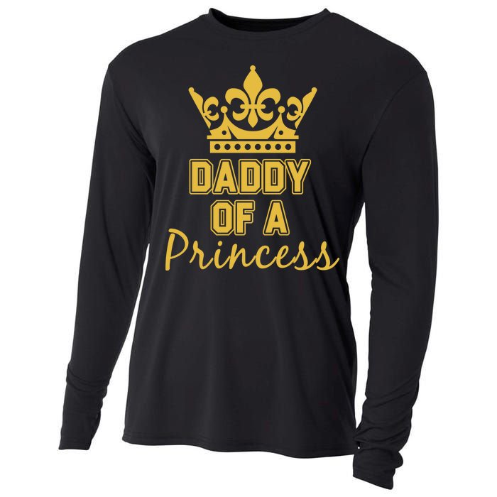 Daddy Of A Princess Family Matching Cooling Performance Long Sleeve Crew