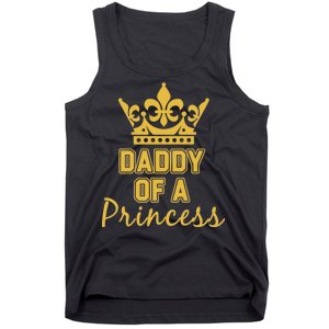 Daddy Of A Princess Family Matching Tank Top