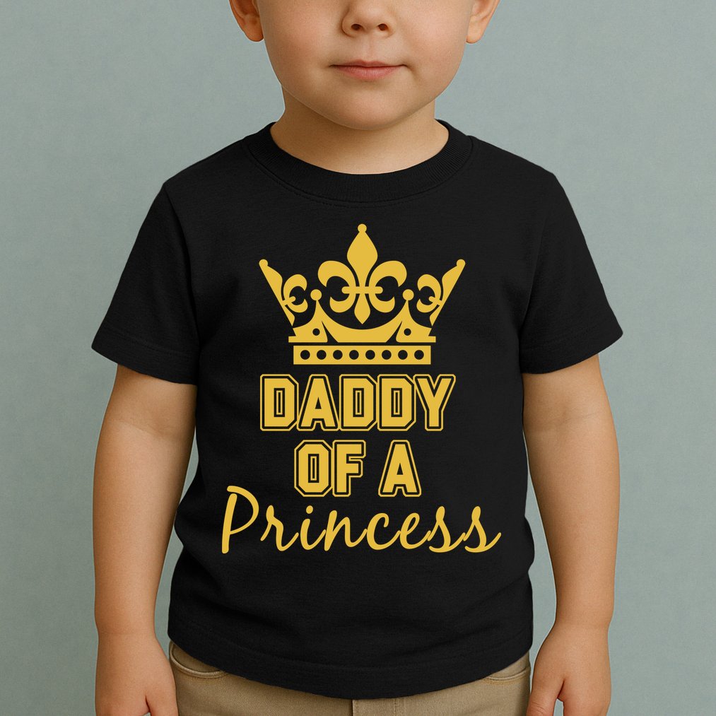 Daddy Of A Princess Family Matching Toddler T-Shirt