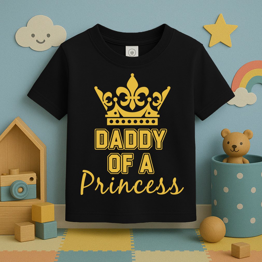 Daddy Of A Princess Family Matching Toddler T-Shirt
