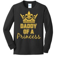 Daddy Of A Princess Family Matching Kids Long Sleeve Shirt