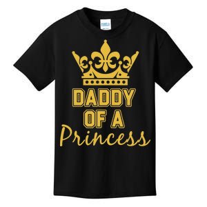 Daddy Of A Princess Family Matching Kids T-Shirt