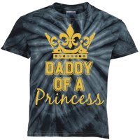 Daddy Of A Princess Family Matching Kids Tie-Dye T-Shirt