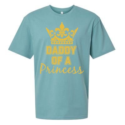 Daddy Of A Princess Family Matching Sueded Cloud Jersey T-Shirt