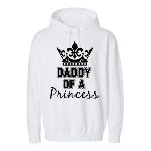 Daddy Of A Princess Family Matching Garment-Dyed Fleece Hoodie