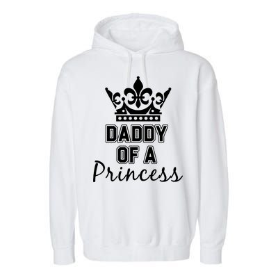 Daddy Of A Princess Family Matching Garment-Dyed Fleece Hoodie