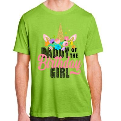 Daddy Of The Birthday Girl Adult ChromaSoft Performance T-Shirt