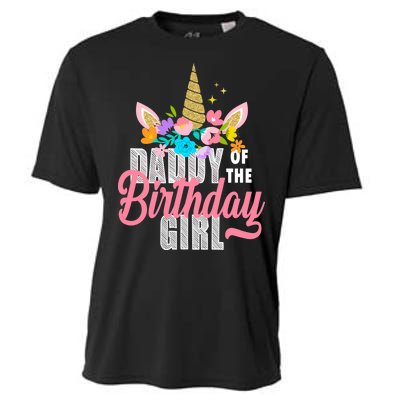 Daddy Of The Birthday Girl Cooling Performance Crew T-Shirt