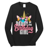 Daddy Of The Birthday Girl Long Sleeve Shirt