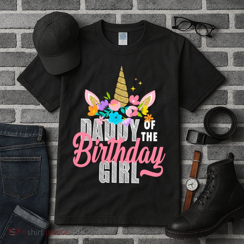 Daddy Of The Birthday Girl Tall T-Shirt