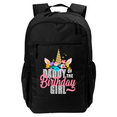 Daddy Of The Birthday Girl Backpack