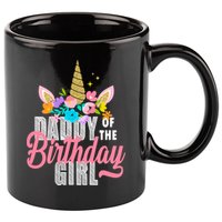 Daddy Of The Birthday Girl 11oz C Handle Ceramic Mug