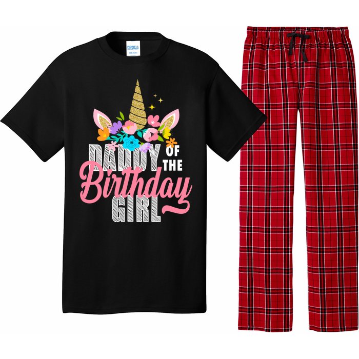 Daddy Of The Birthday Girl Pajama Set