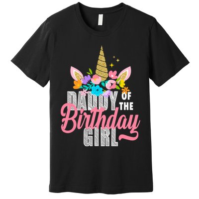 Daddy Of The Birthday Girl Premium T-Shirt
