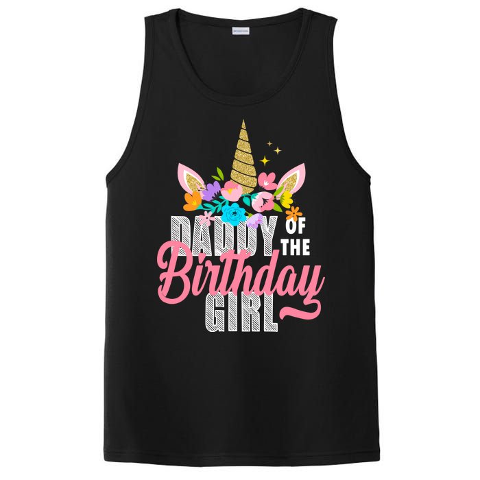 Daddy Of The Birthday Girl PosiCharge Competitor Tank