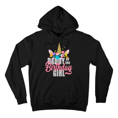 Daddy Of The Birthday Girl Tall Hoodie