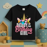 Daddy Of The Birthday Girl Toddler T-Shirt